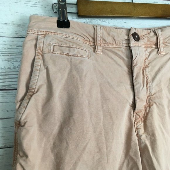 American Eagle Mens Shorts 29 AE Pale Pink Dusty Faded Next Level Flex Stretch - Picture 8 of 12